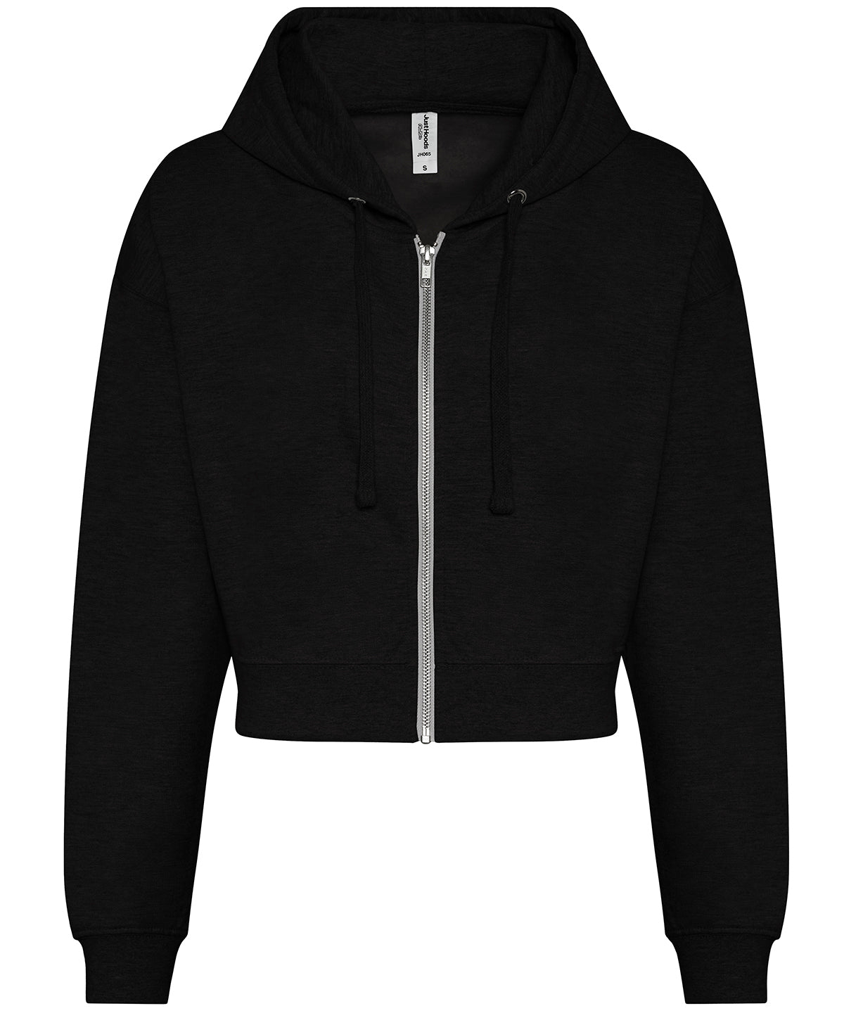 Personalised Hoodies - White AWDis Just Hoods Women's fashion cropped zoodie