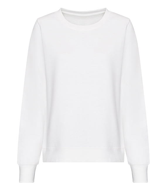 Personalised Sweatshirts - White AWDis Just Hoods Women's AWDis sweat