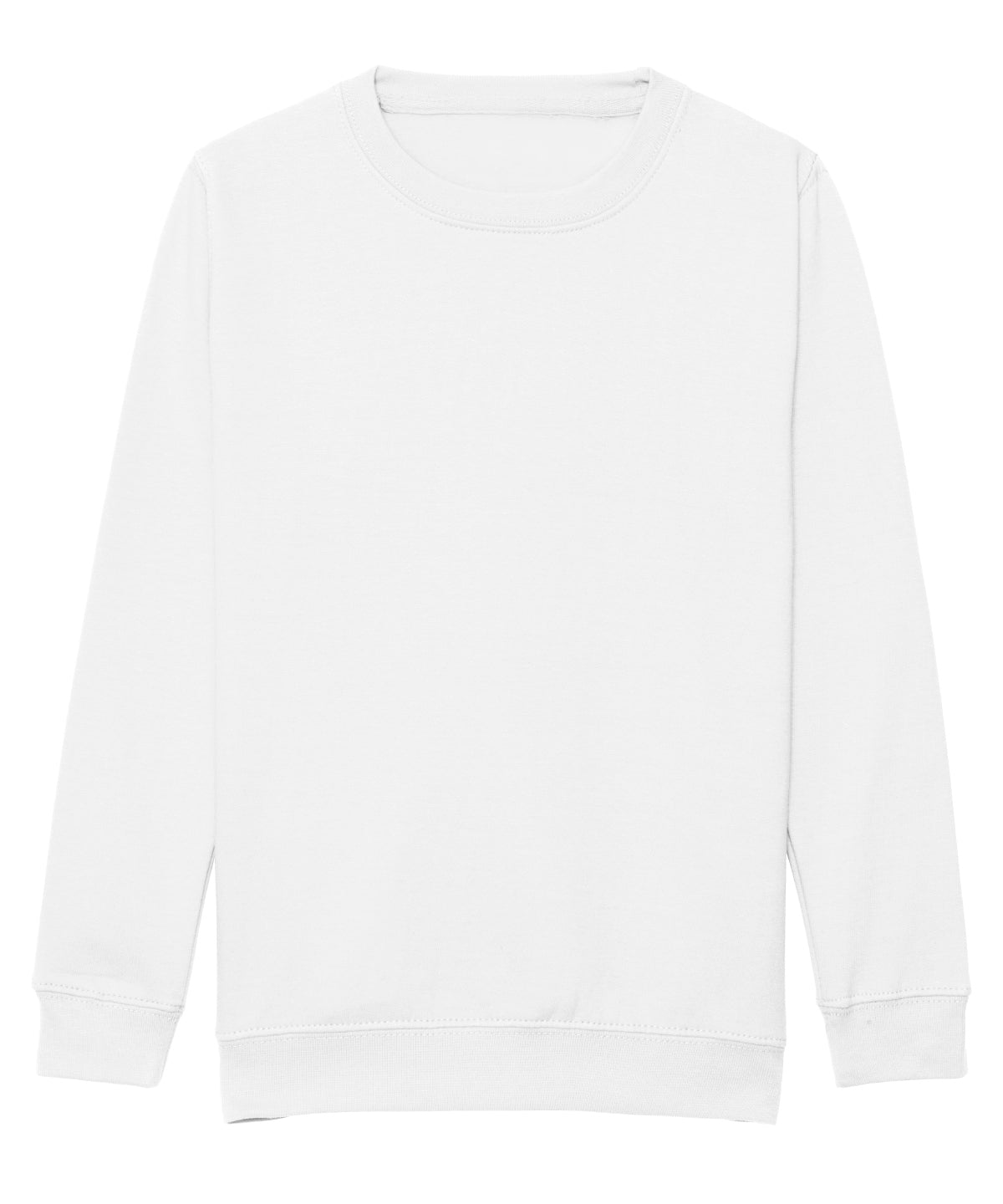 Personalised Sweatshirts - White AWDis Just Hoods Kids AWDis sweatshirt