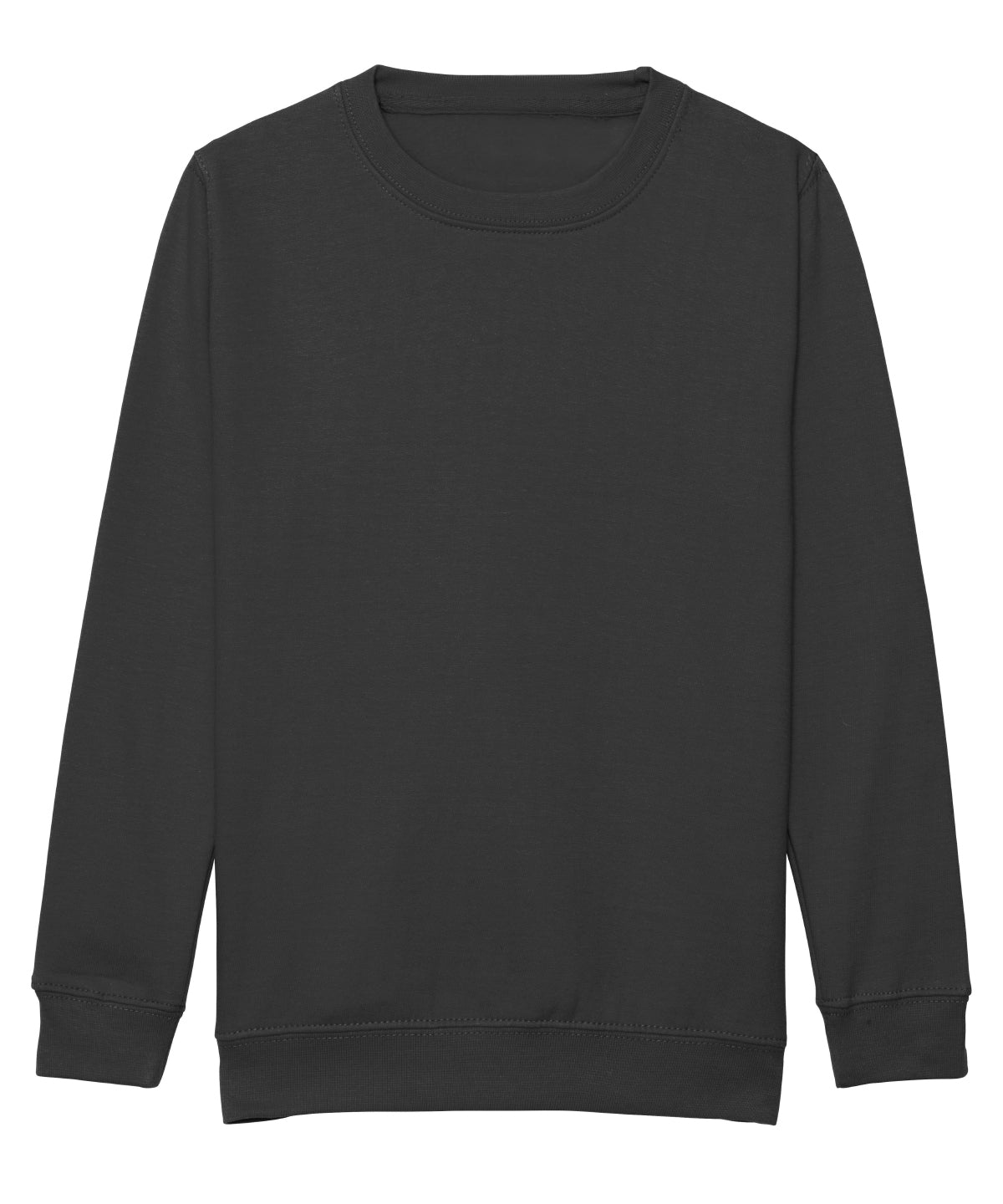 Personalised Sweatshirts - Dark Grey AWDis Just Hoods Kids AWDis sweatshirt