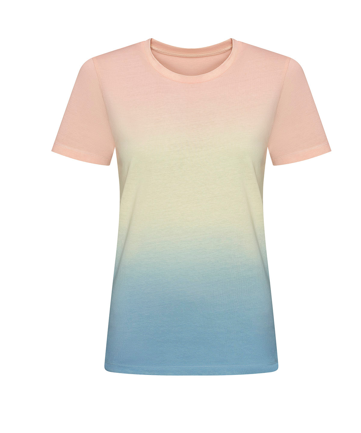Personalised T-Shirts - Light Blue AWDis Just T's Tiedye T
