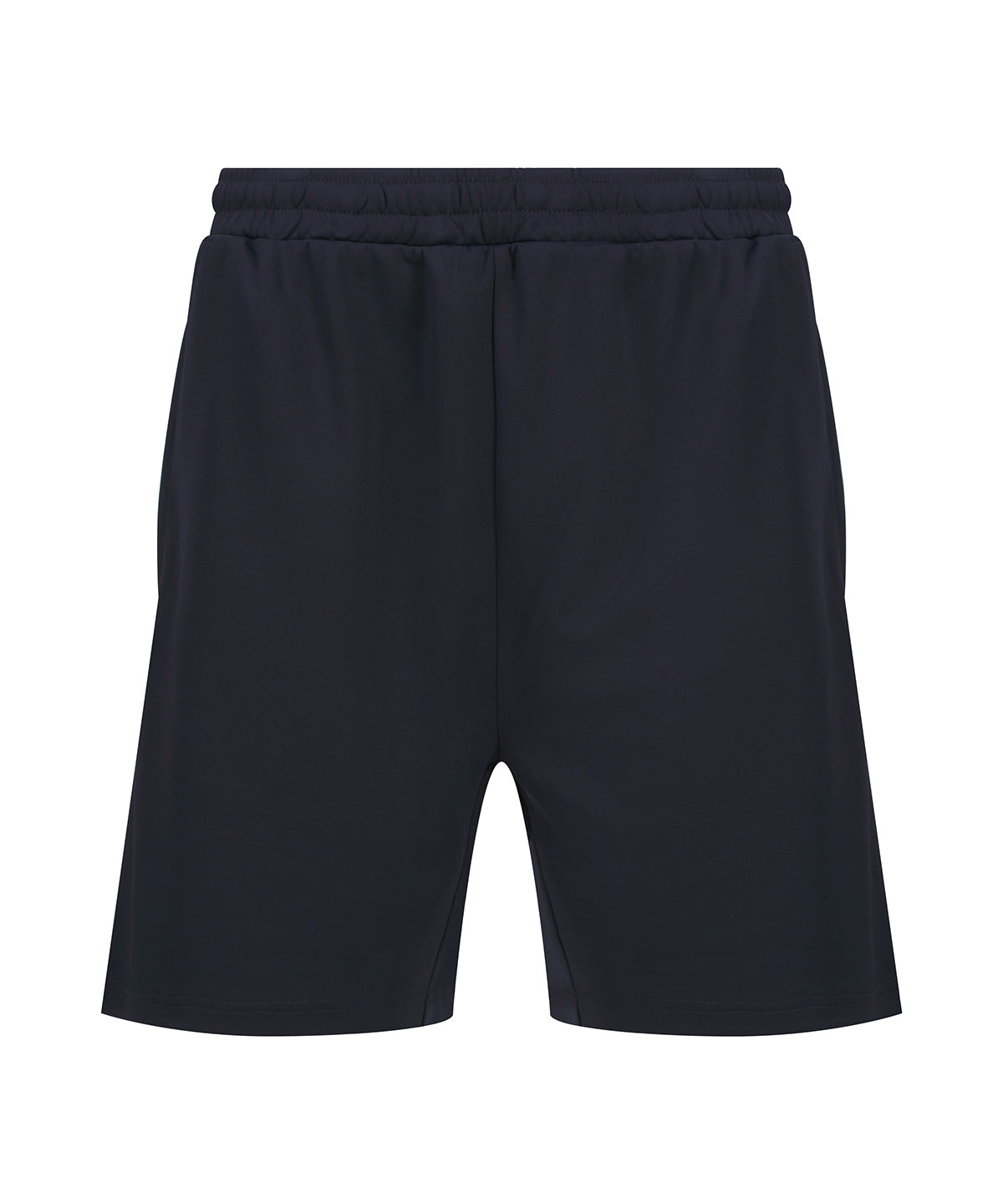 Personalised Shorts - Black Finden & Hales Knitted shorts with zip pockets