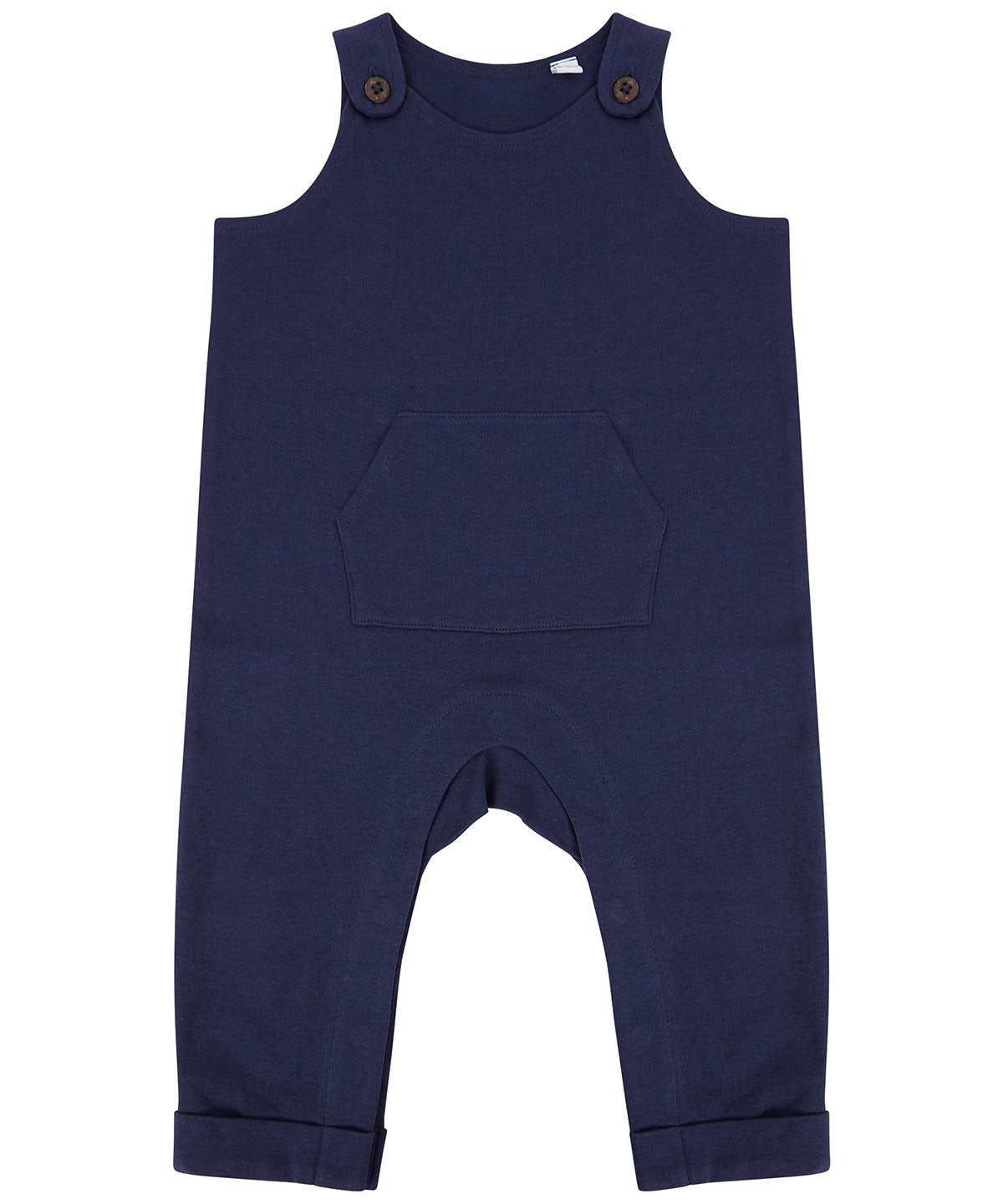 Personalised Dungarees - Navy Larkwood Organic cotton dungaree