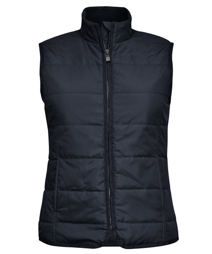 Personalised Gilets - Navy Nimbus Women’s Hudson – horizontal quilted gilet