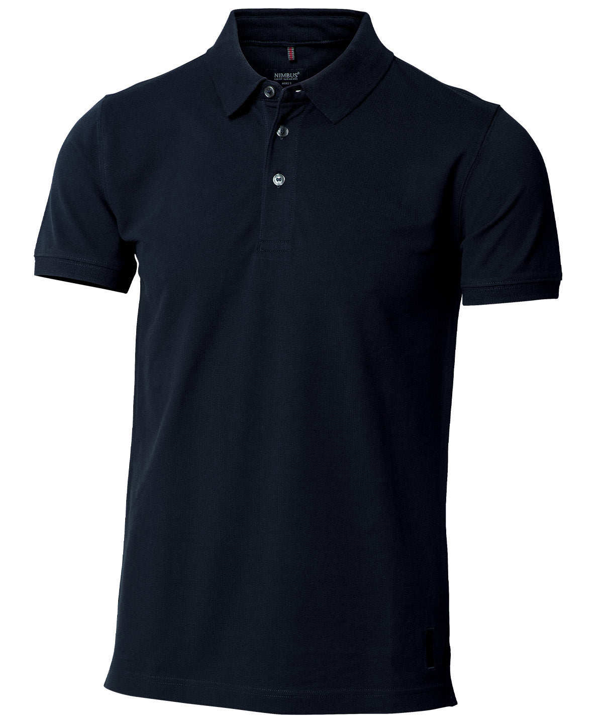 Personalised Polo Shirts - Black Nimbus Harvard classic – stretch deluxe polo