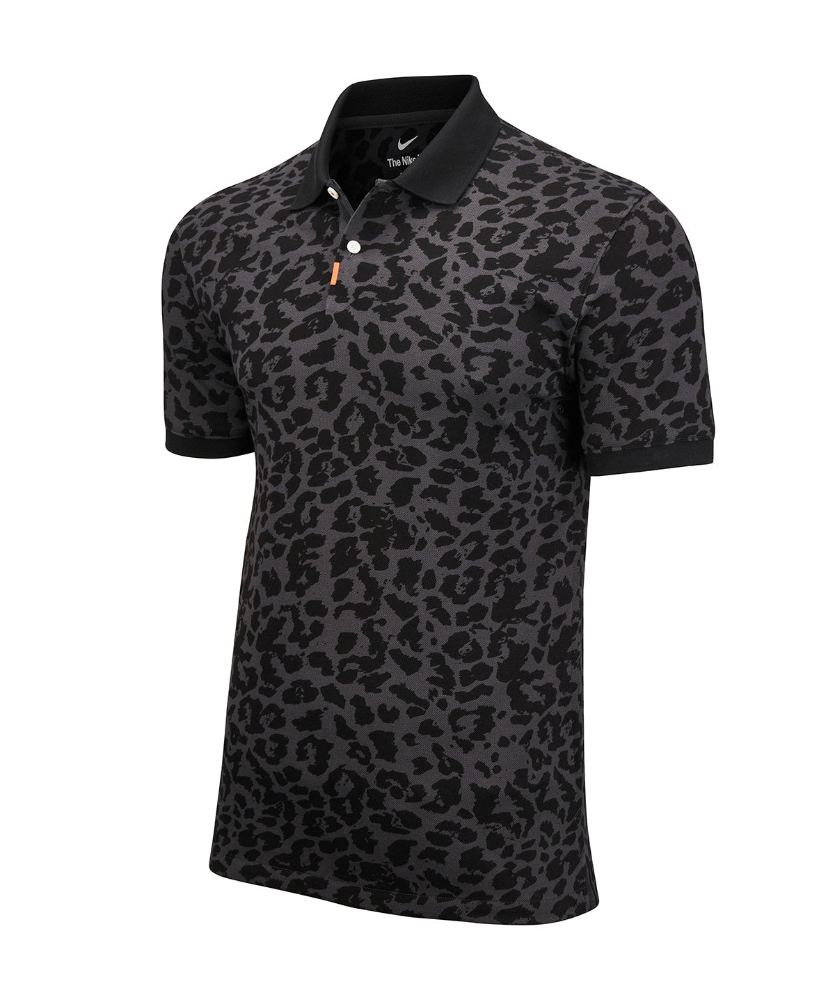 Personalised Polo Shirts - Dark Grey Nike Nike polo golf primal print slim