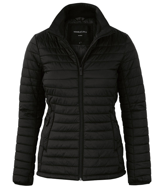 Personalised Jackets - Black Nimbus Play Women’s Olympia – comfortable puffer jacket