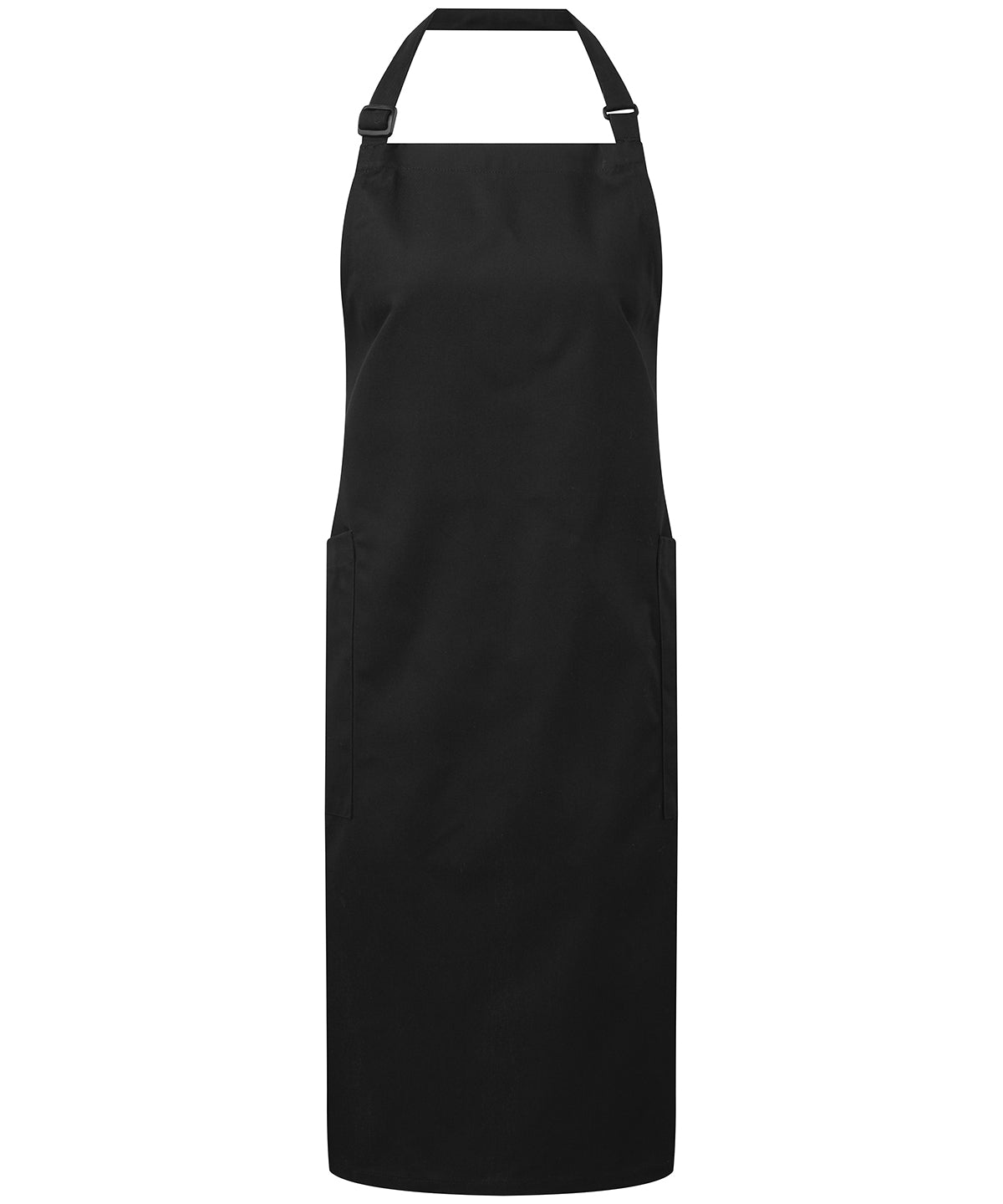 Personalised Aprons - Black Premier Recycled Polyester & Organic Cotton Apron