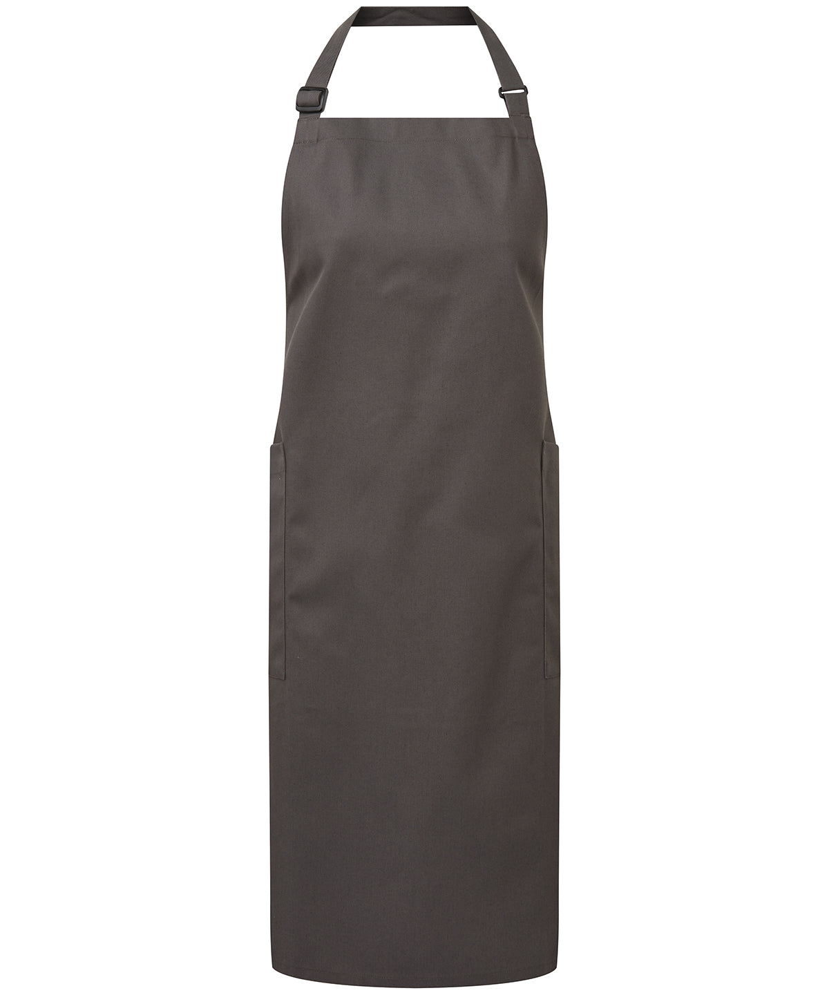 Personalised Aprons - Dark Grey Premier Recycled Polyester & Organic Cotton Apron