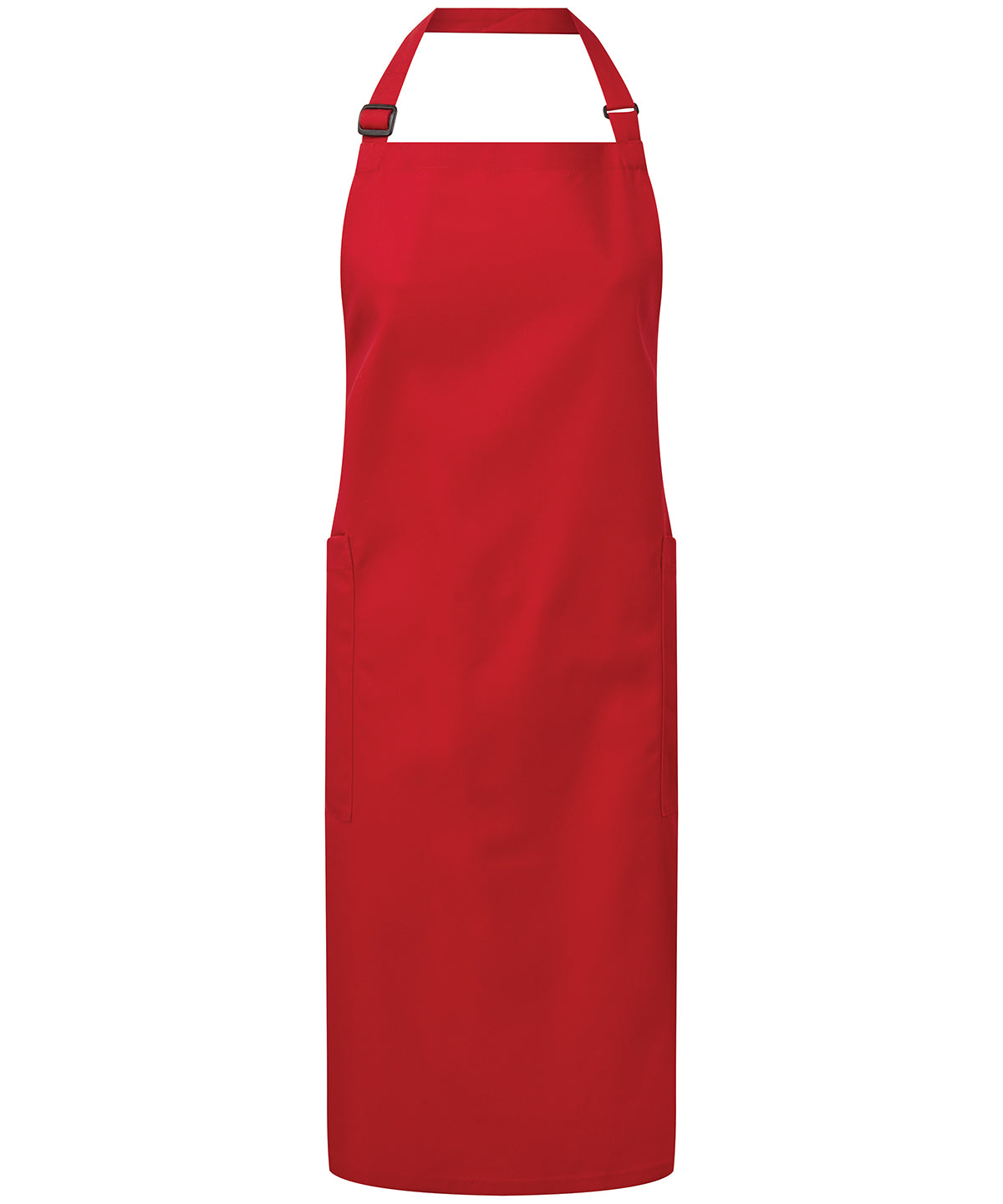 Personalised Aprons - Mid Red Premier Recycled Polyester & Organic Cotton Apron