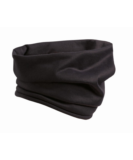 Personalised Snoods - Black Premier Snood face covering