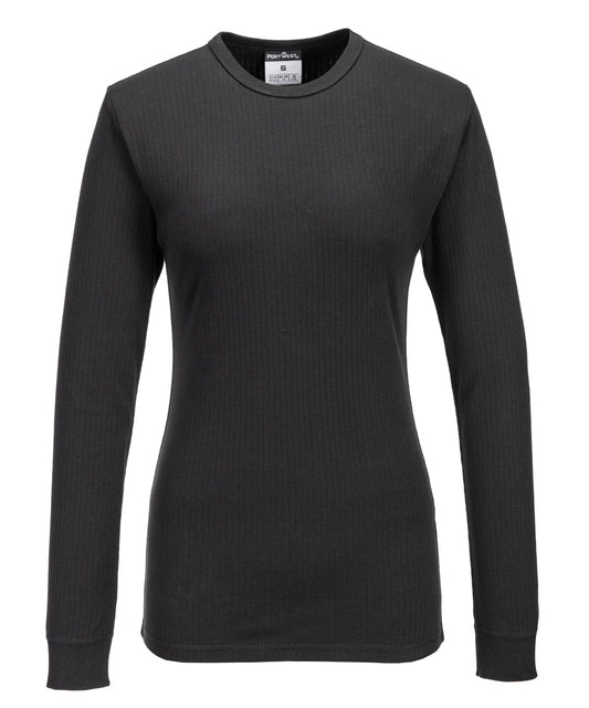 Personalised Baselayers - Black Portwest Women’s baselayer top