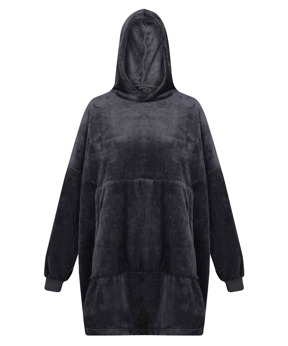 Personalised Hoodies - Dark Grey Regatta Professional Snuggler oversized fleece hoodie