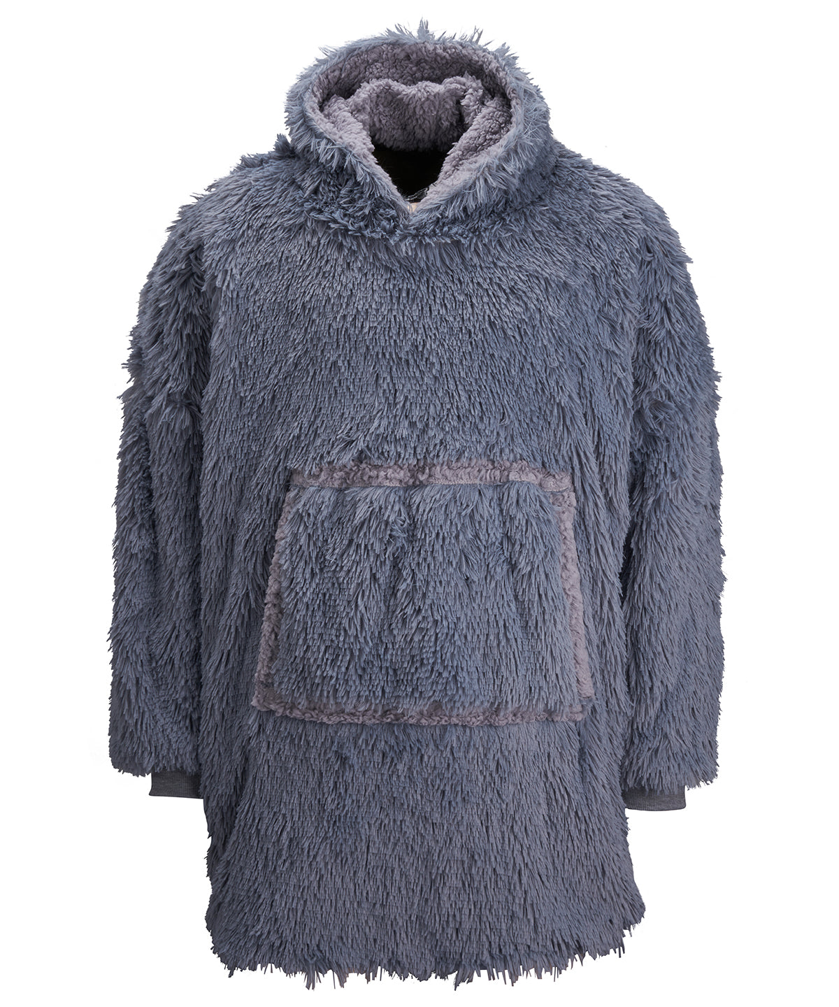 The Ribbon oversized cosy reversible shaggy sherpa hoodie