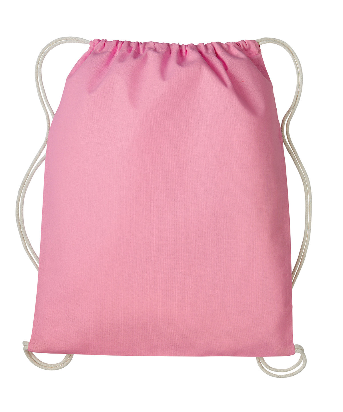 Personalised Bags - Light Pink Nutshell® Gymsac with cords