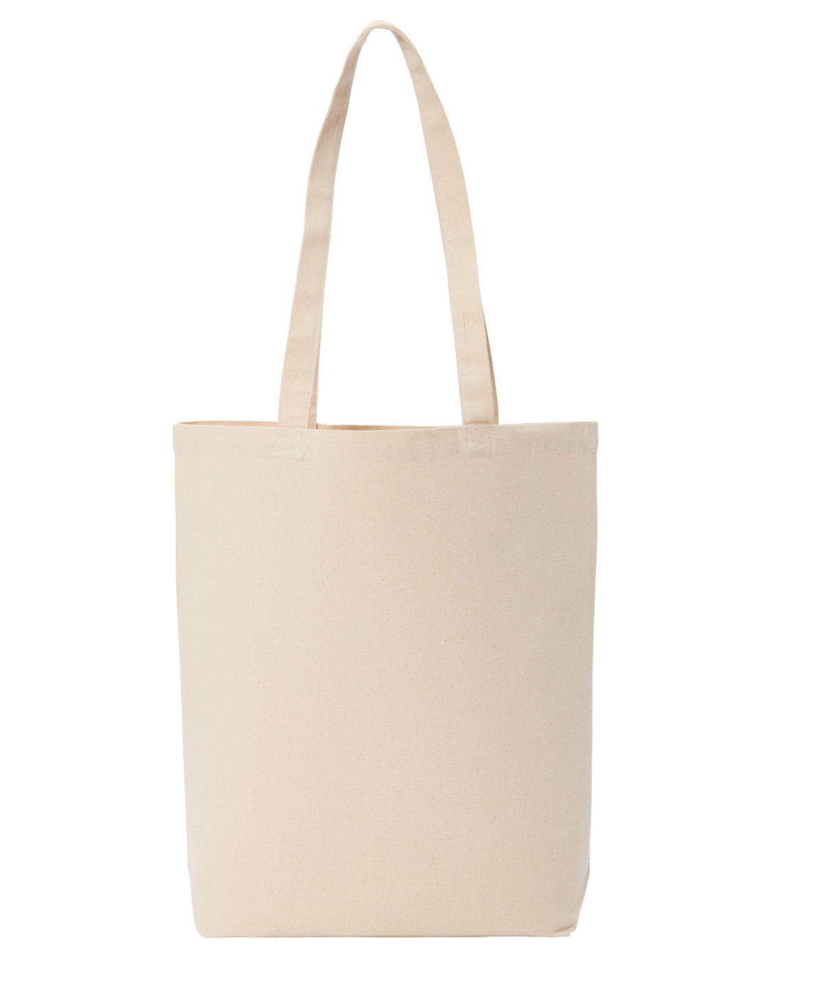 Personalised Bags - Natural Nutshell® Recycled premium canvas ‘flat base’ shopper