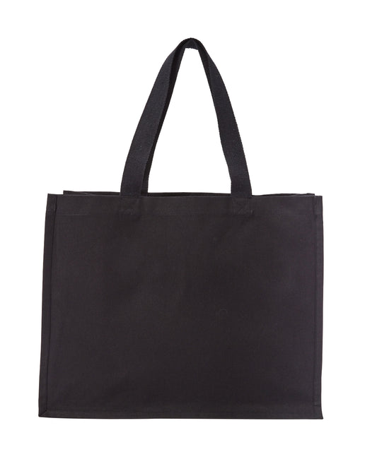 Recycled premium canvas ‘stand-up’ shopper