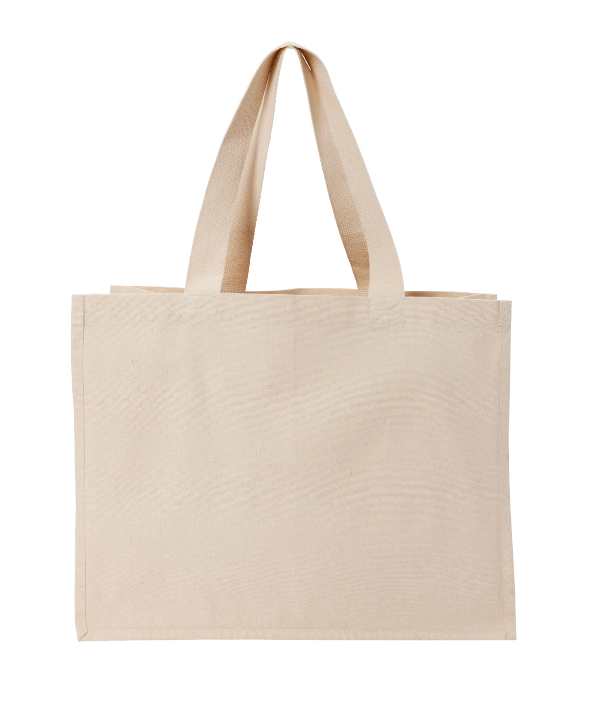 Recycled premium canvas ‘stand-up’ shopper