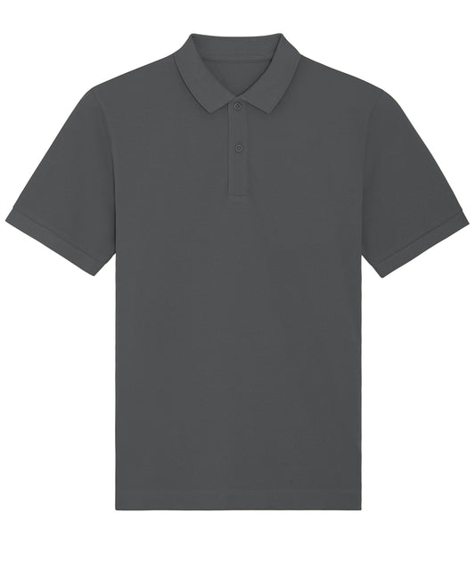Personalised Polo Shirts - Dark Grey Stanley/Stella Prepster unisex short sleeve polo (STPU331)