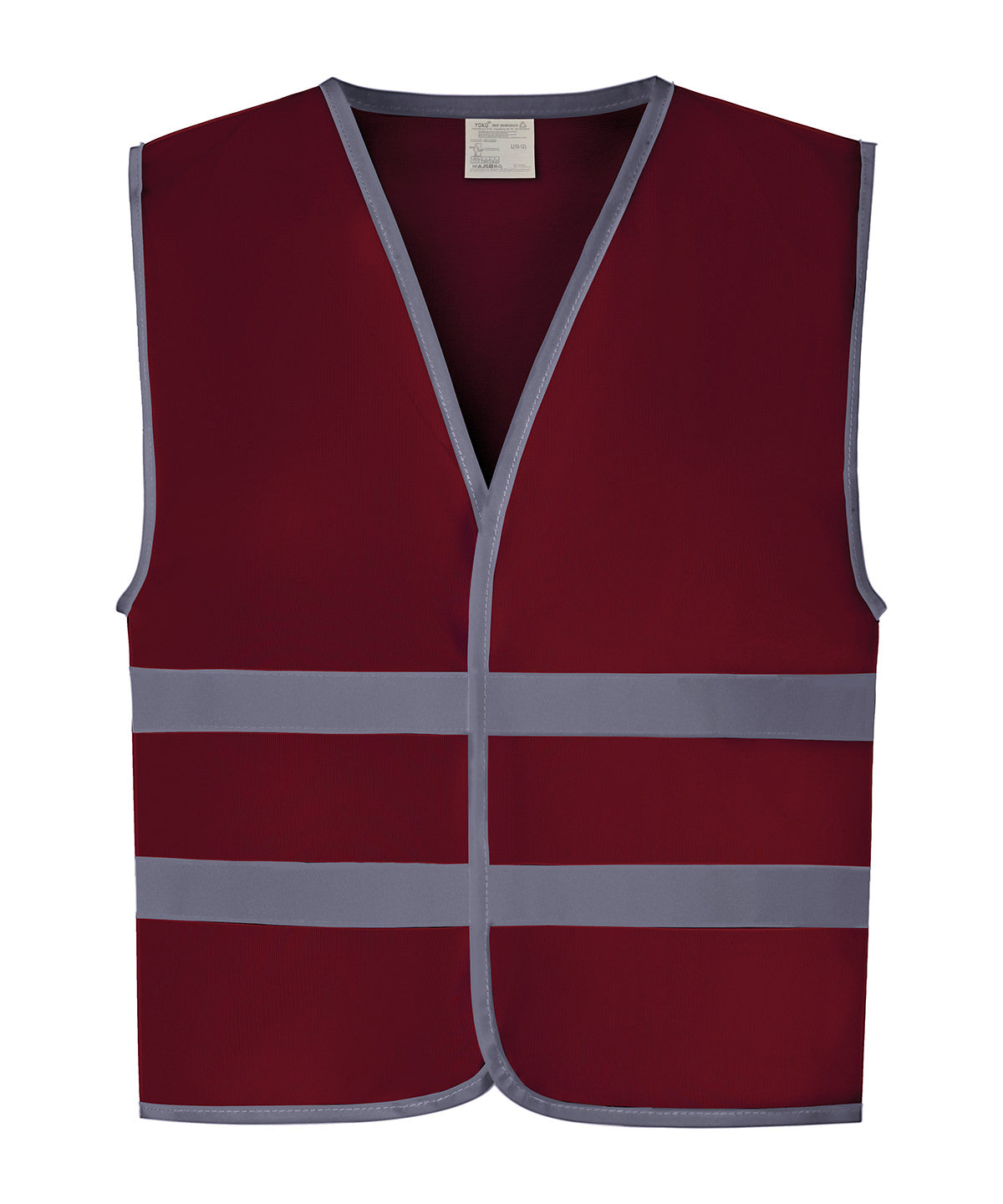 Personalised Safety Vests - Neon Pink Yoko Hi-vis reflective border kids waistcoat (HVW102CH)