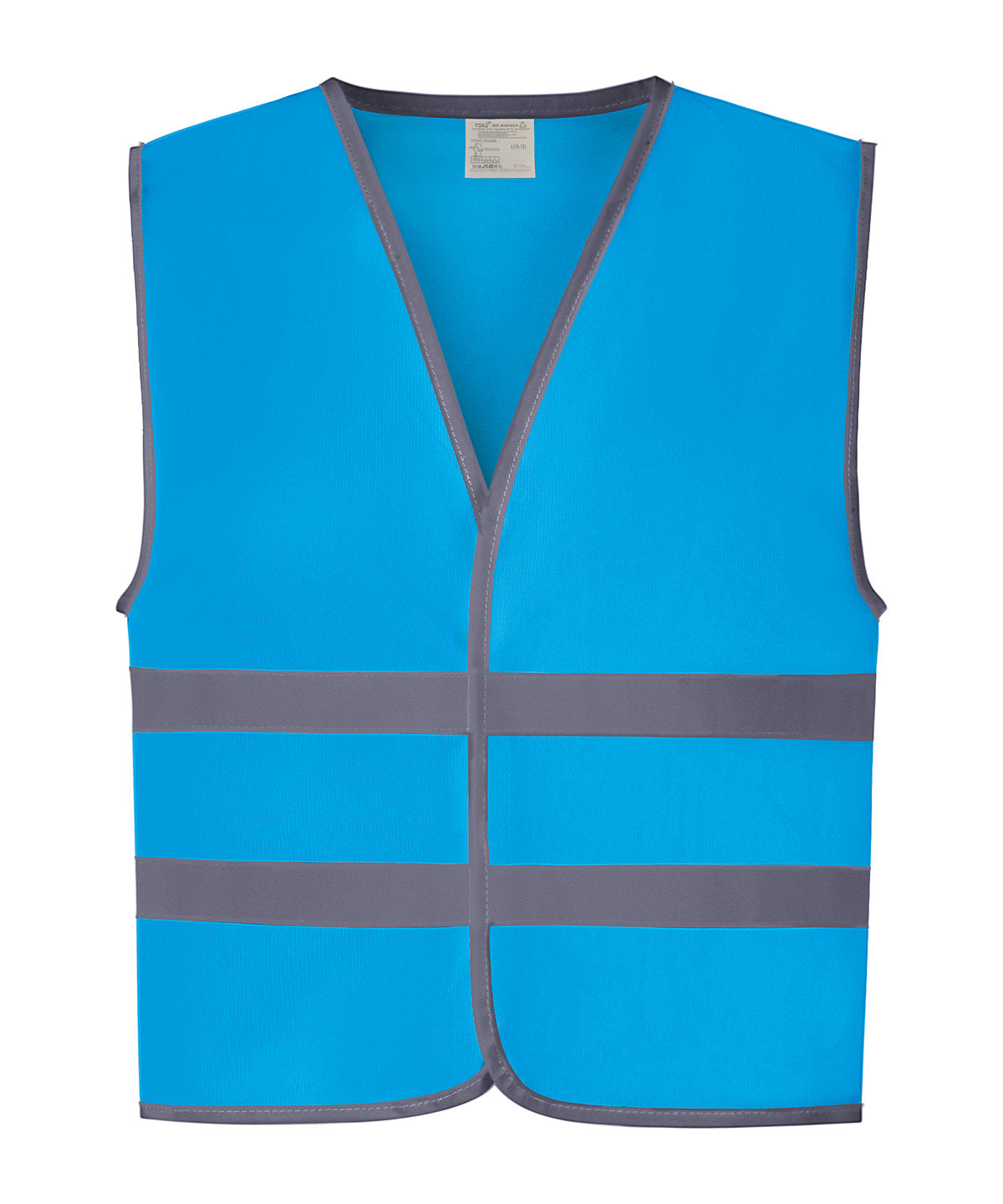 Personalised Safety Vests - Mid Orange Yoko Hi-vis reflective border kids waistcoat (HVW102CH)