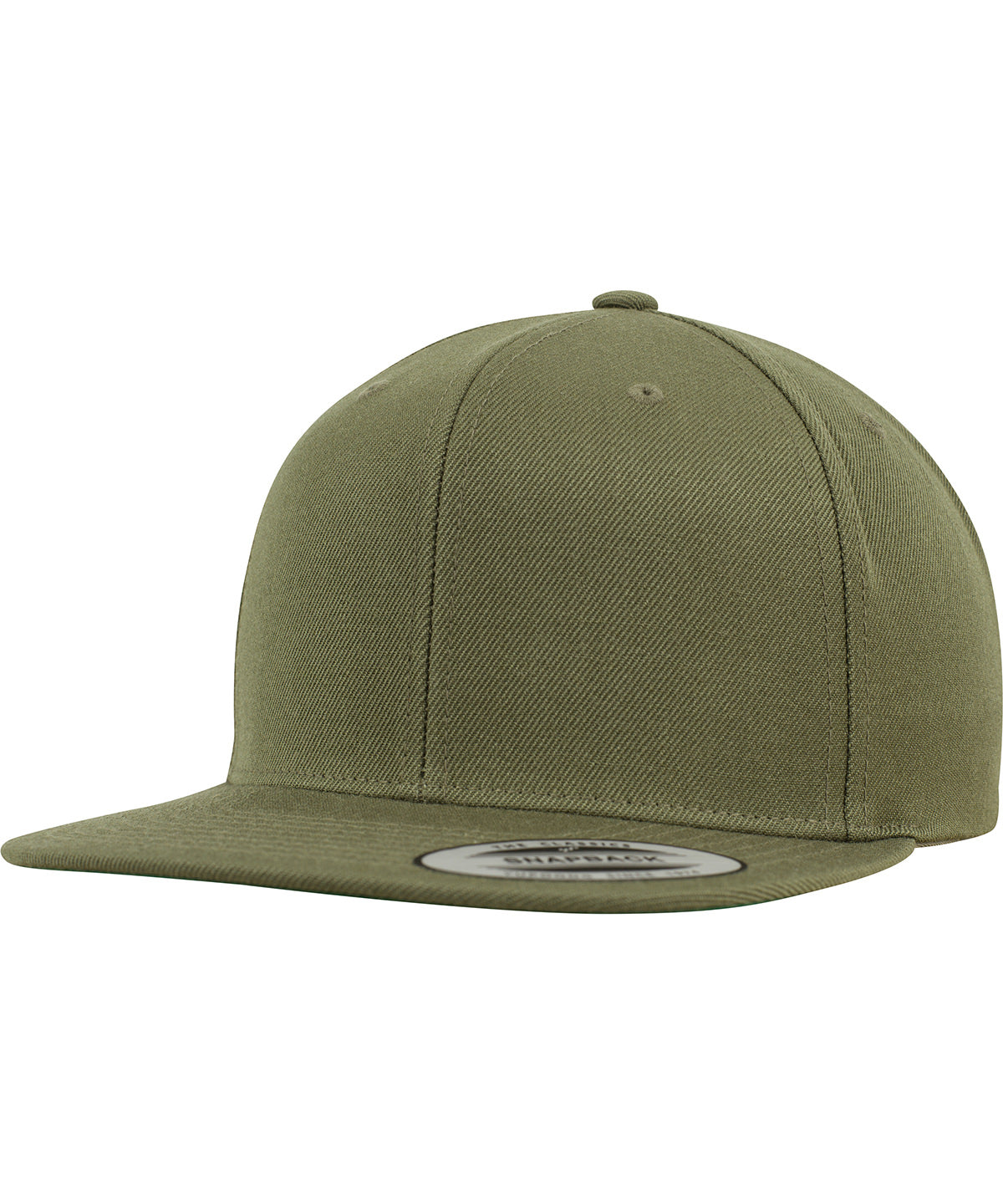 Personalised Caps - Khaki Flexfit by Yupoong The classic snapback (6089M)