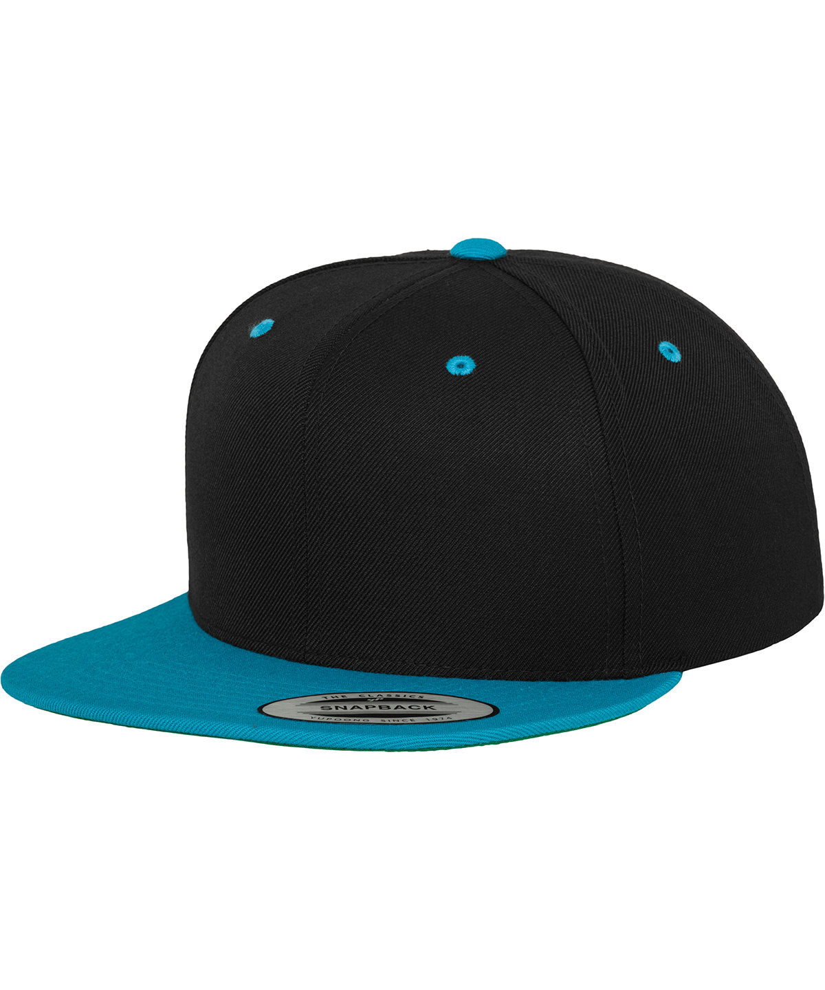 Personalised Caps - Black Flexfit by Yupoong The classic snapback 2-tone  (6089MT)