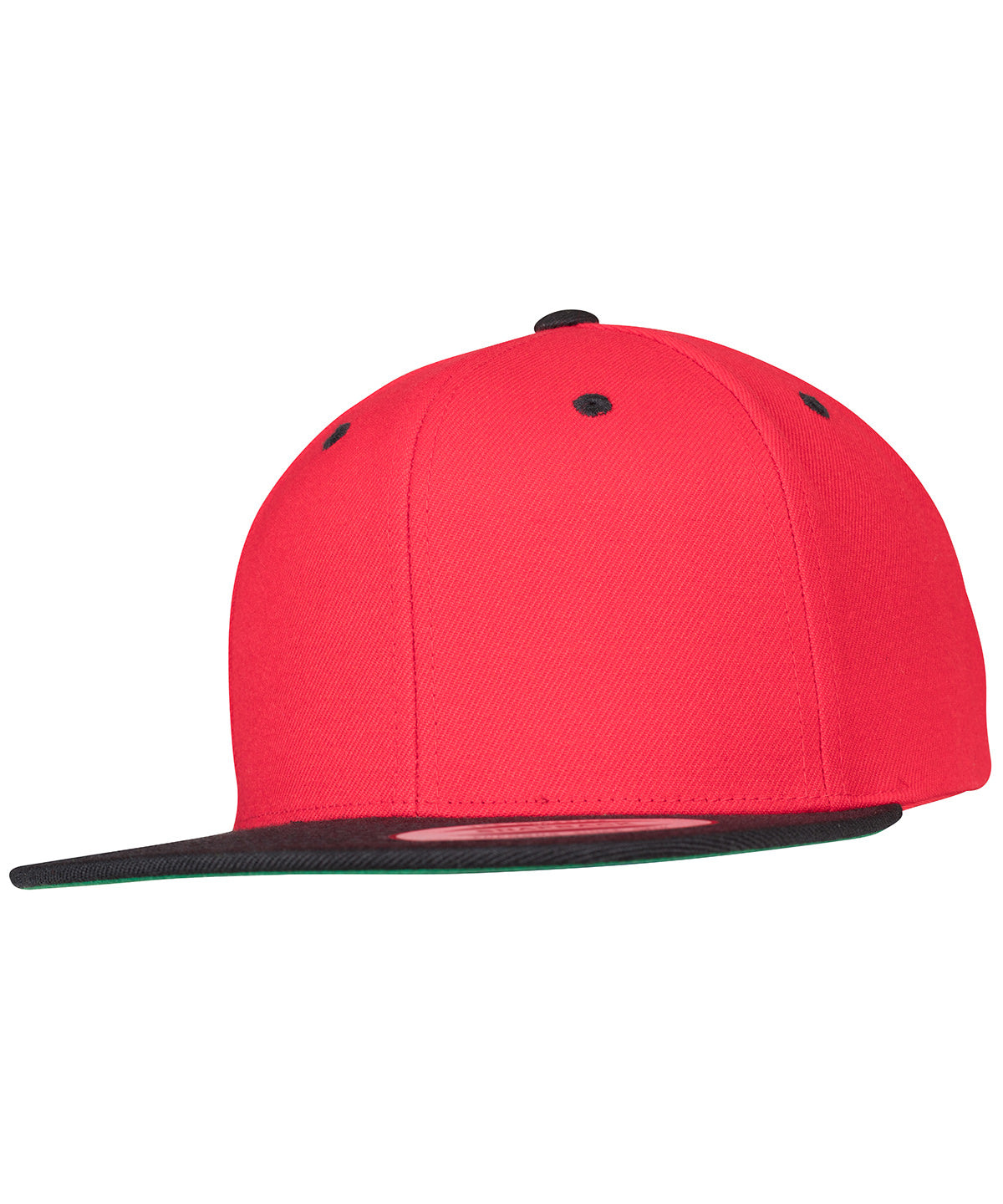 Personalised Caps - Mid Red Flexfit by Yupoong The classic snapback 2-tone  (6089MT)