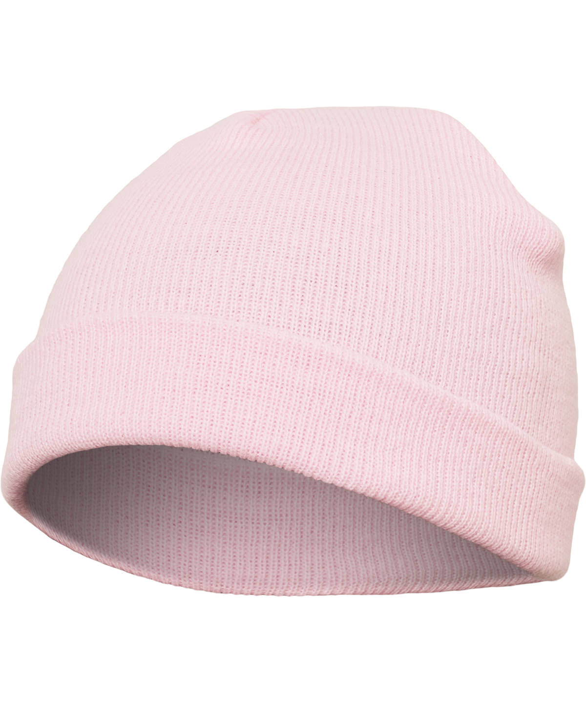 Personalised Hats - Light Pink Flexfit by Yupoong Heavyweight beanie (1500KC)