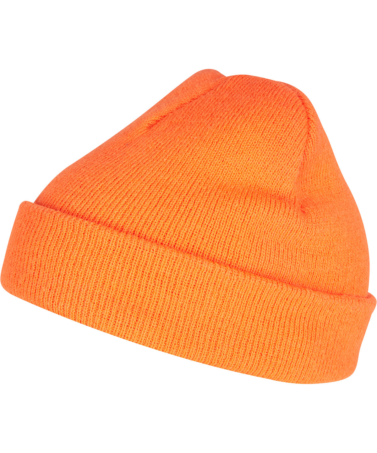 Personalised Hats - Dark Orange Flexfit by Yupoong Heavyweight beanie (1500KC)