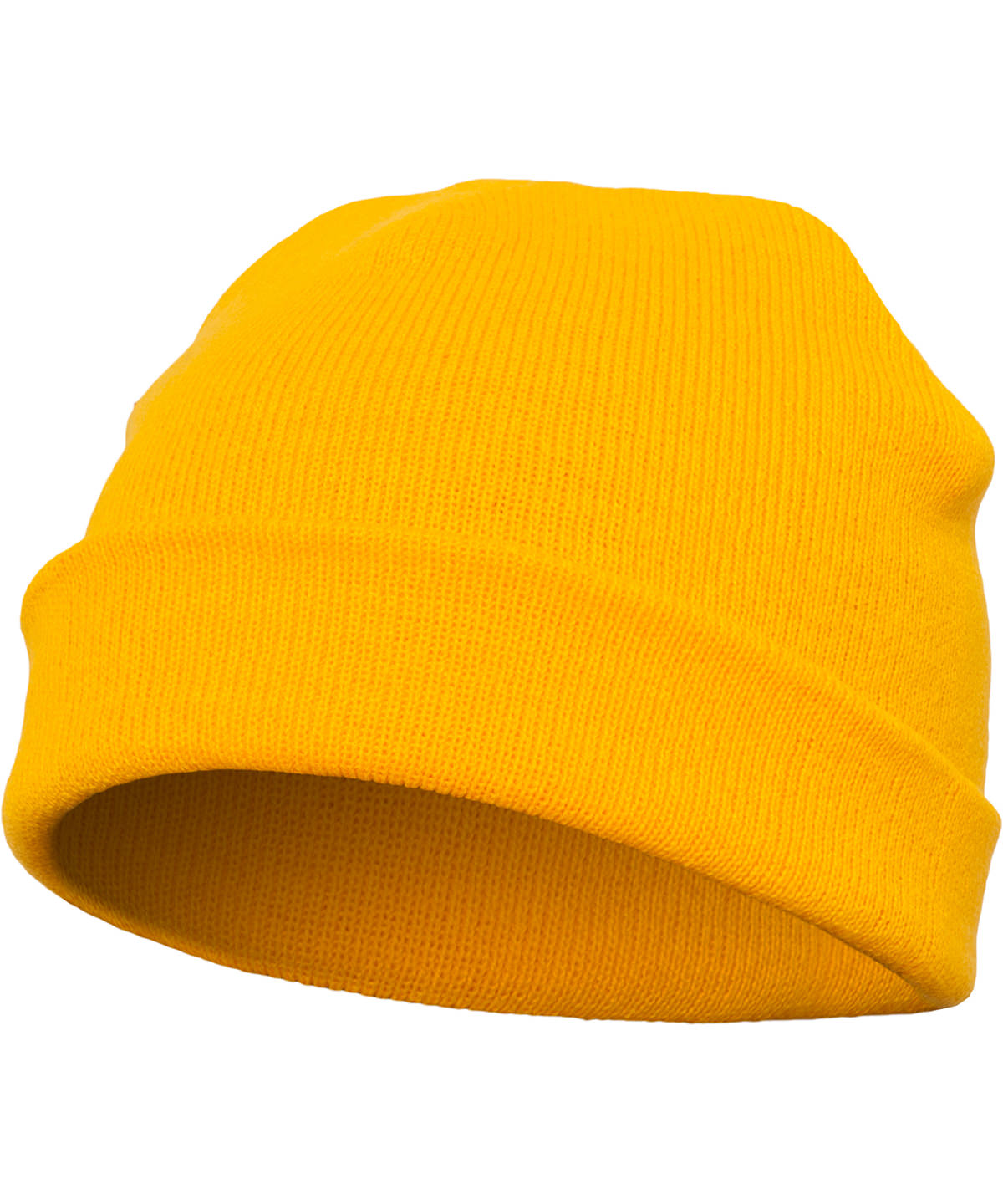 Personalised Hats - Gold Flexfit by Yupoong Heavyweight beanie (1500KC)