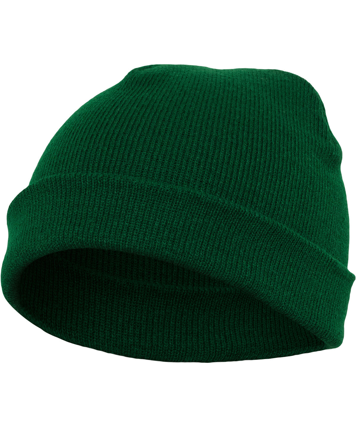 Personalised Hats - Dark Green Flexfit by Yupoong Heavyweight beanie (1500KC)