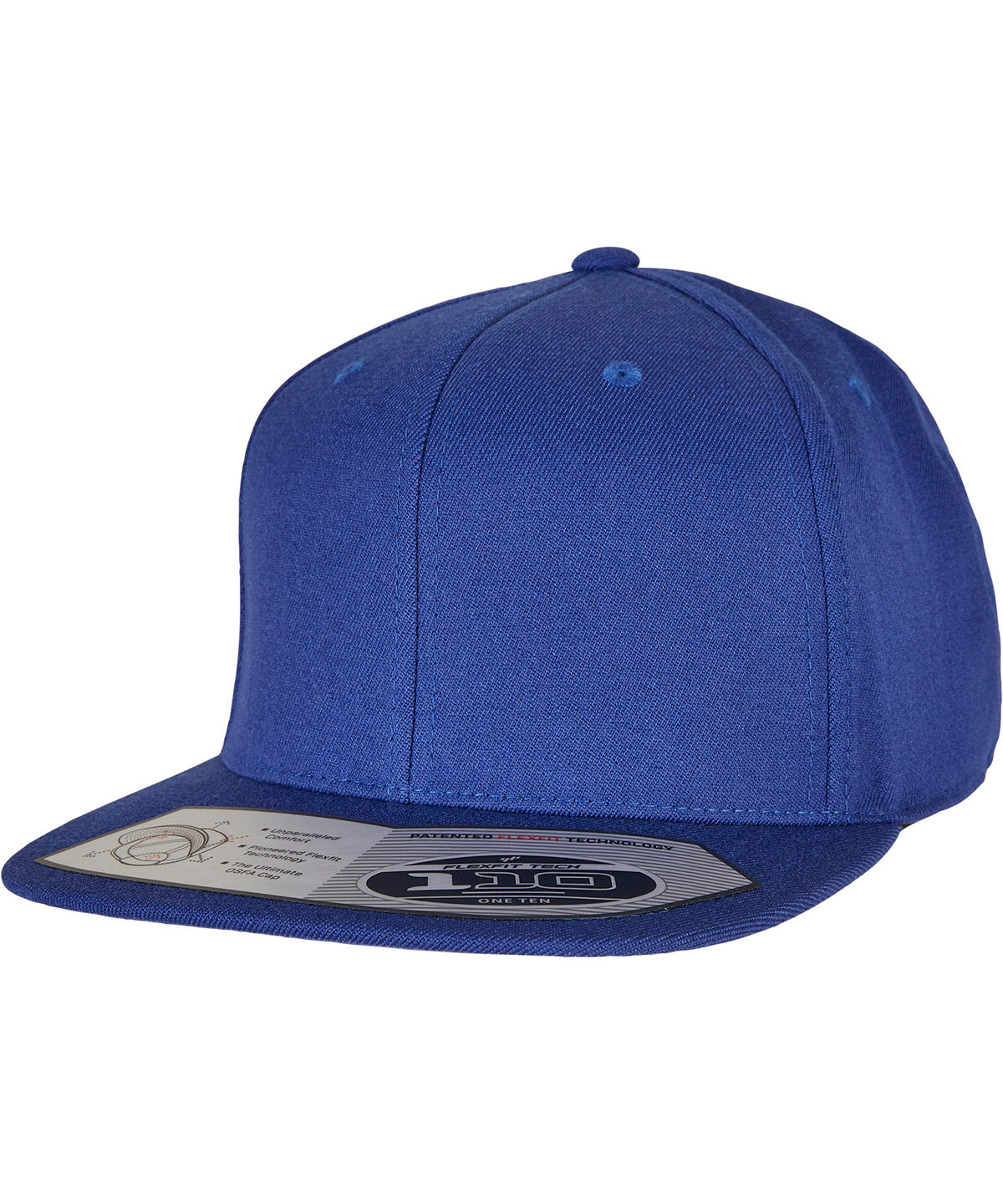 Personalised Caps - Royal Flexfit by Yupoong 110 fitted snapback (110)