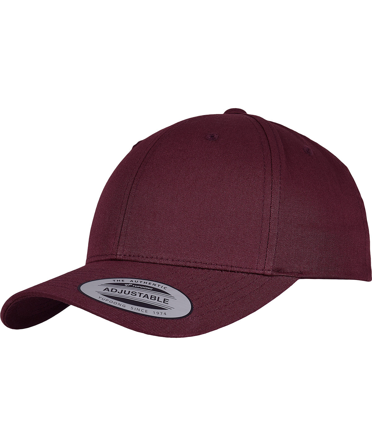 Personalised Caps - Dark Red Flexfit by Yupoong Curved classic snapback (7706)(7706)