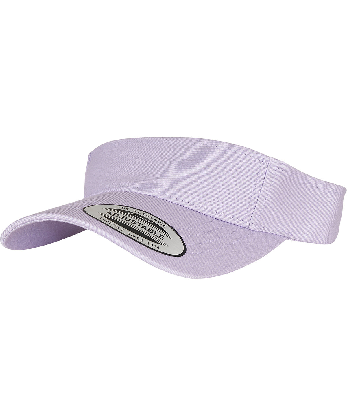 Personalised Caps - Light Purple Flexfit by Yupoong Curved visor cap (8888)