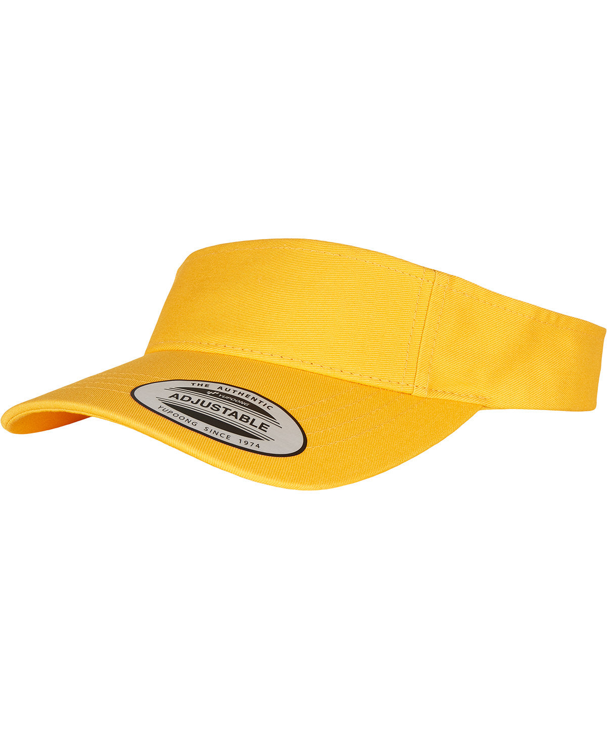 Personalised Caps - Light Yellow Flexfit by Yupoong Curved visor cap (8888)