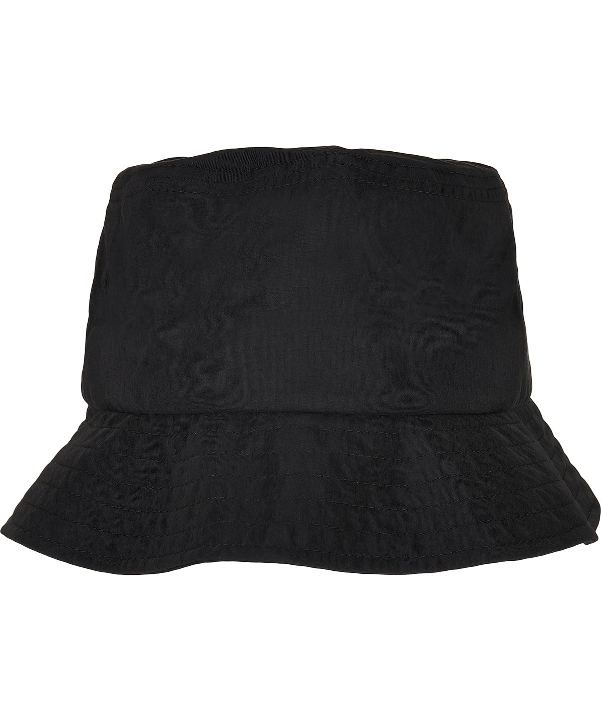 Personalised Hats - Black Flexfit by Yupoong Water-repellent bucket hat (5003WR)