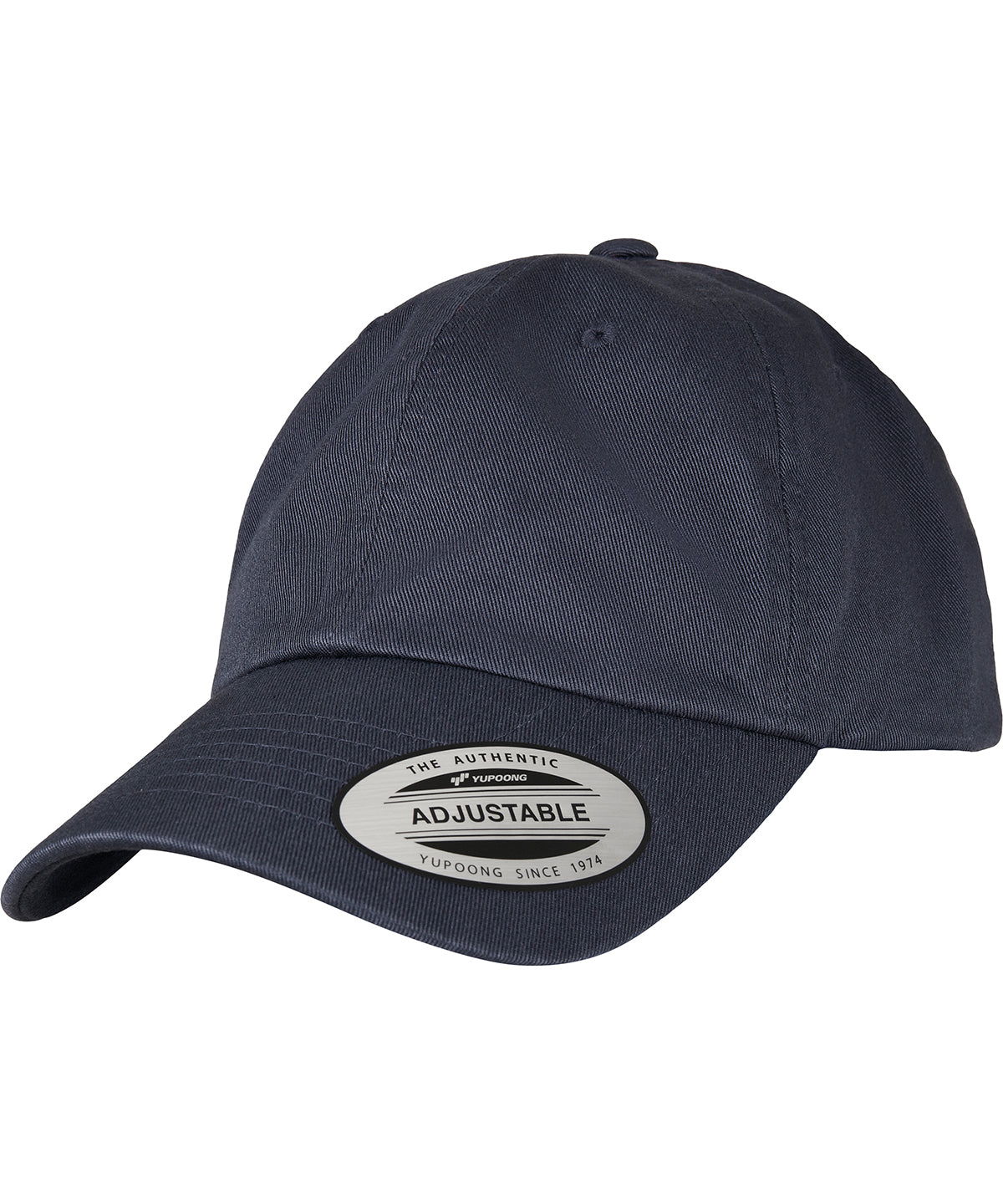 Personalised Caps - Navy Flexfit by Yupoong Eco-wash dad cap (6245EC)
