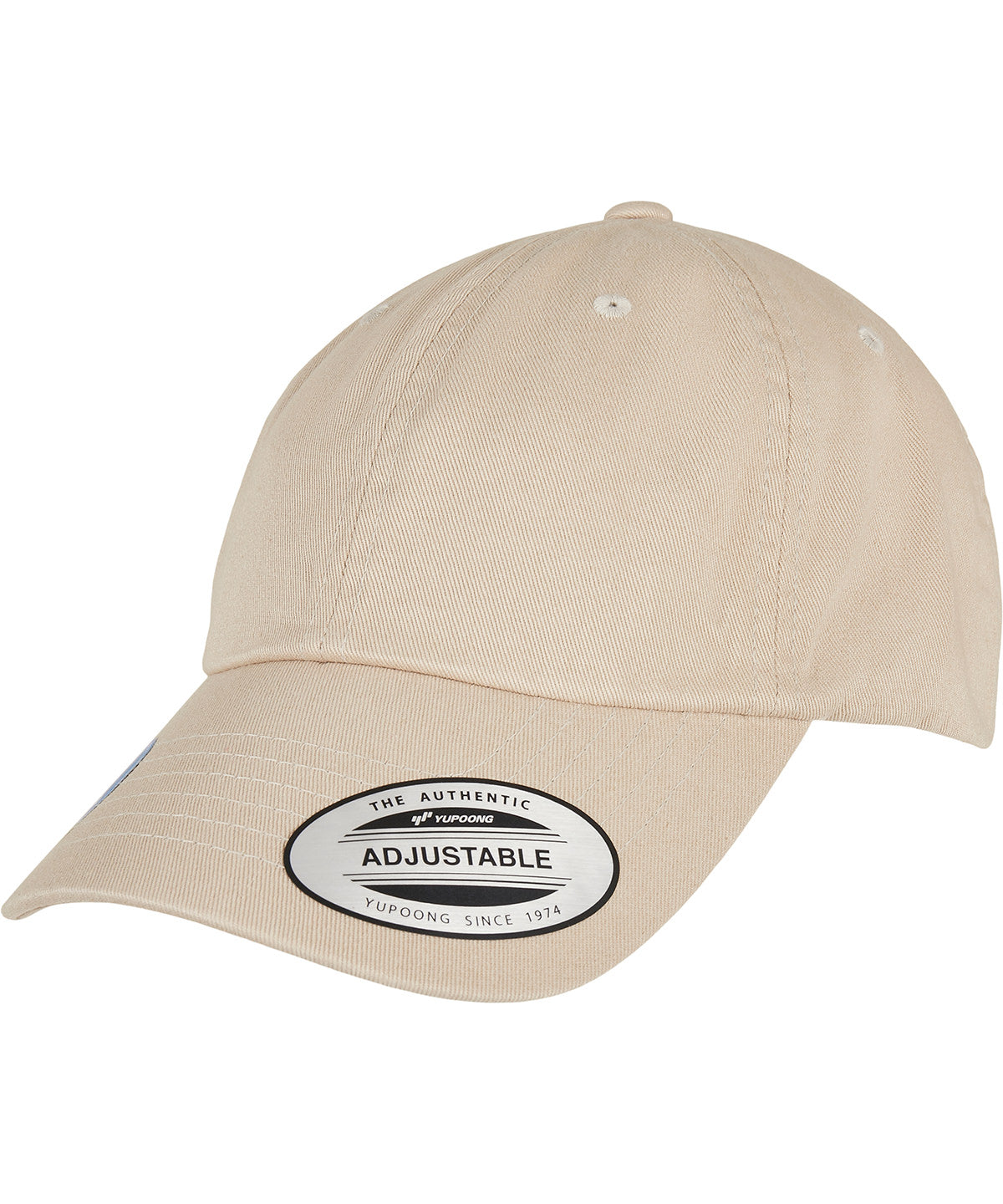 Personalised Caps - Natural Flexfit by Yupoong Eco-wash dad cap (6245EC)