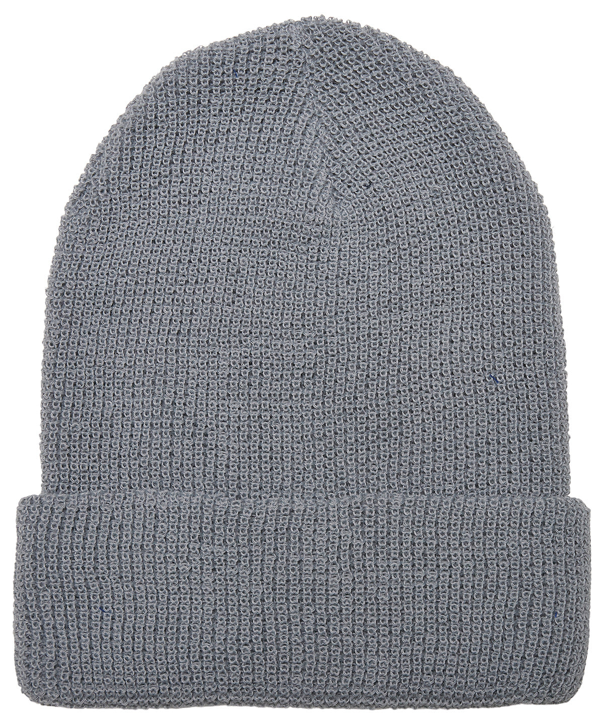 Personalised Hats - Mid Grey Flexfit by Yupoong Recycled yarn waffle knit beanie (1505RY)