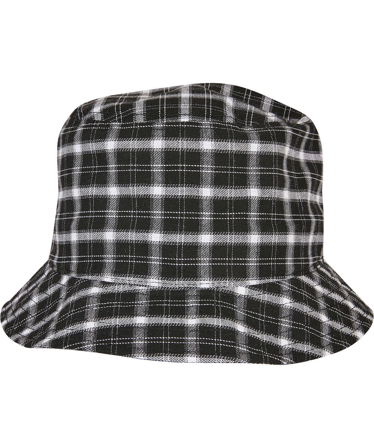 Personalised Hats - Check Flexfit by Yupoong Check bucket hat (5003C)