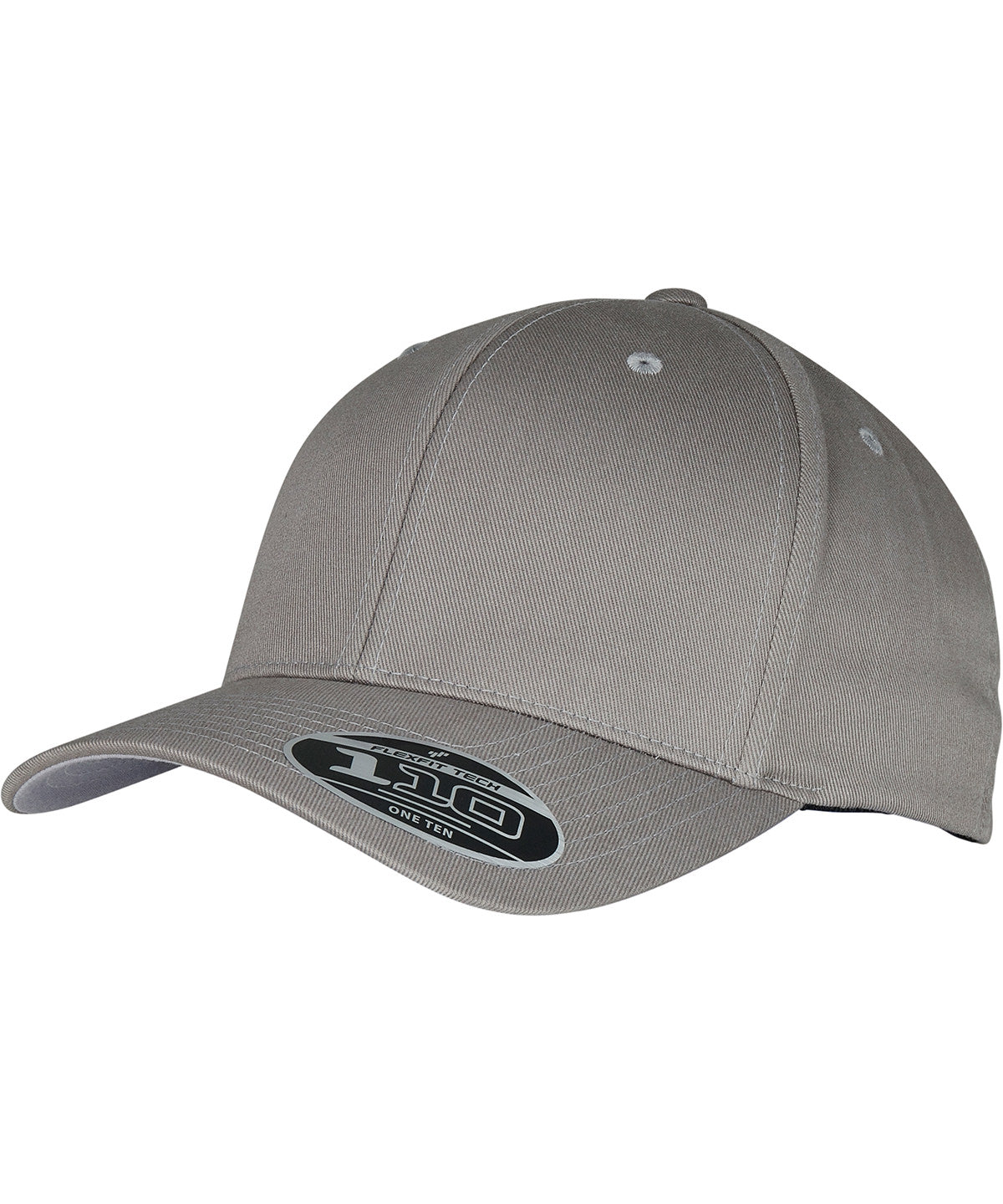 Personalised Caps - Mid Grey Flexfit by Yupoong Flexfit woolly combed adjustable (6277DC)