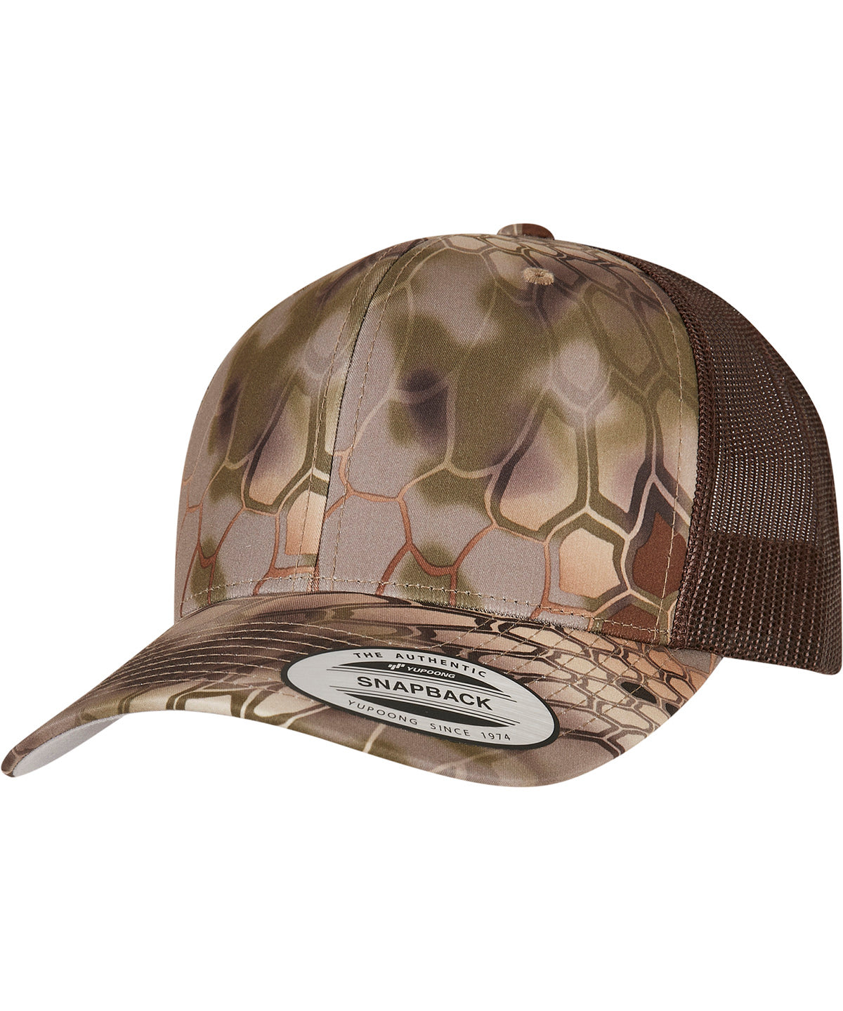 Personalised Caps - Camouflage Flexfit by Yupoong YP Classics® Kryptek® retro trucker cap (6606KR)