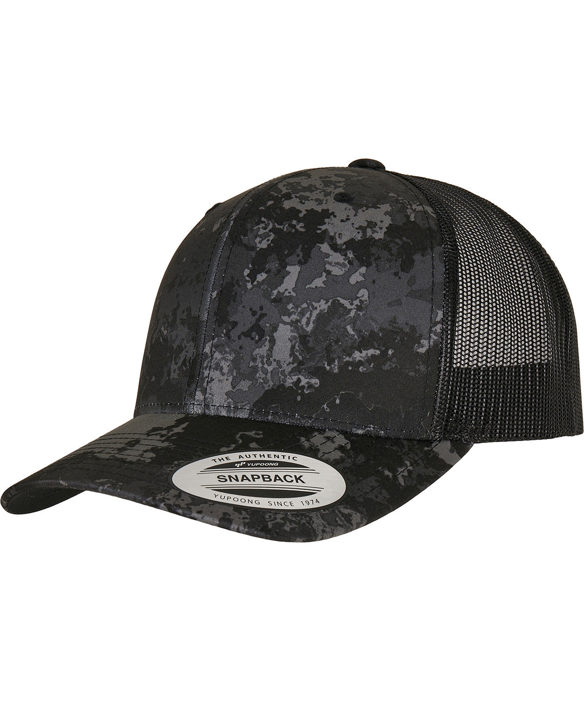 Personalised Caps - Camouflage Flexfit by Yupoong YP Classics® Veil Camo™ retro trucker cap (6606VC)