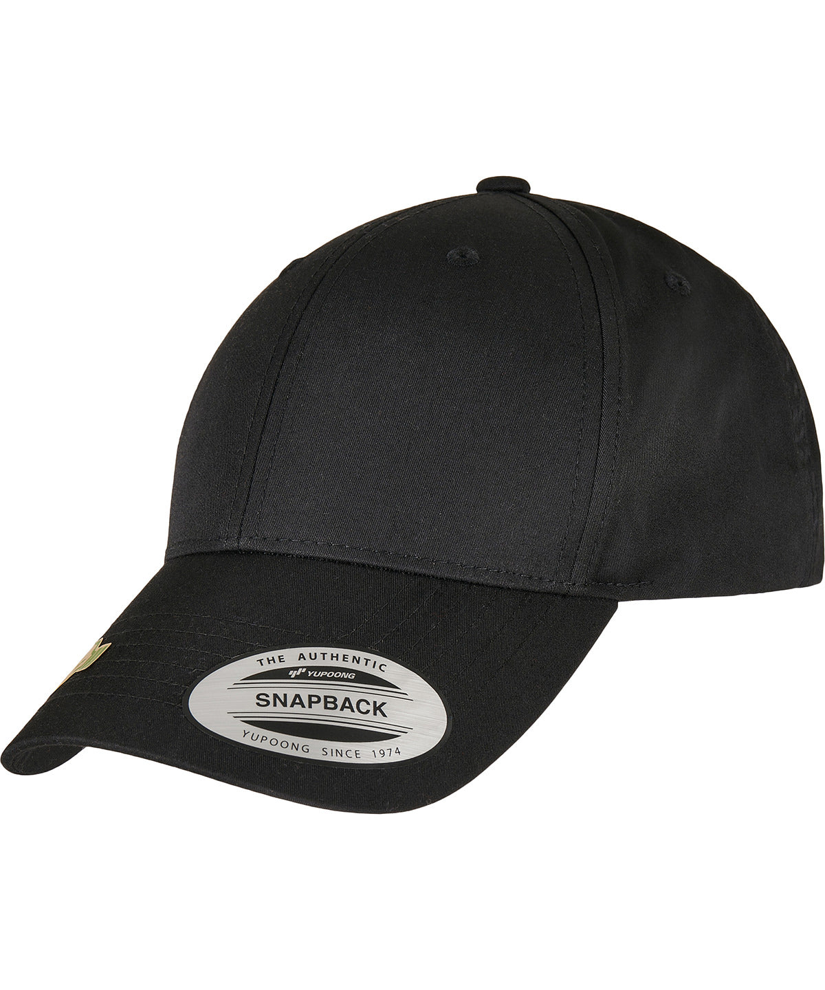 Personalised Caps - Black Flexfit by Yupoong Recycled poly twill snapback (7706RS)